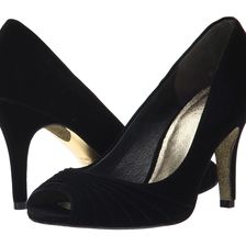 Adrianna Papell Farrel Black Velvet