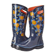 Incaltaminte Femei Bogs Watercolor Rain Boot Dark Blue Multi