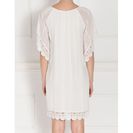 Incaltaminte Femei Nissa Rochie de zi RZ7781 Alb
