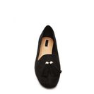 Incaltaminte Femei Forever21 Faux Suede Tassel Loafers Black