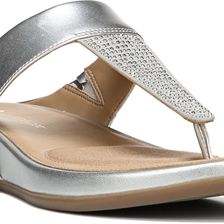 Naturalizer Yippee Silver Shiny/Microfiber