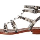 Incaltaminte Femei Sam Edelman Eavan Putty Shiny Burmese Python Print Leather