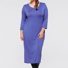 Rochie cu mâneci 3/4 