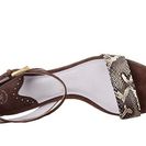 Incaltaminte Femei Johnston Murphy Katy Ankle Strap Brown Kid SuedeBrown Natural Snake Print