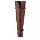 Incaltaminte Femei GC Shoes Freedom Over The Knee Boot Cognac