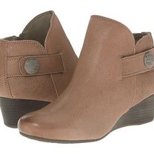 Incaltaminte Femei Rockport Total Motion 45mm Wedge Stone Bootie M Grey Dist Goat