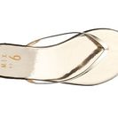Incaltaminte Femei Mix No 6 Daughety Metallic Flip Flop Gold Metallic