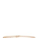 Accesorii Femei Steve Madden Leather Beaded Skinny Belt TAN MULTI