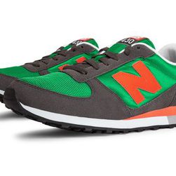 Incaltaminte Femei New Balance Unisex Classic 430 Green with Grey Orange