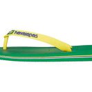 Incaltaminte Femei Havaianas Brasil Logo Unisex Flip Flops Green