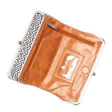 Accesorii Femei Hobo Lauren Leather Wallet PERF CARAMEL