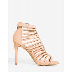 Incaltaminte Femei CheapChic Onelove-02s Sweet Talk Me Bootie Nude