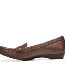 Incaltaminte Femei Naturalizer Gadget Metallic Reptile Loafer Dark Brown