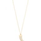 Bijuterii Femei Forever21 Rhinestone Tooth Necklace Goldclear