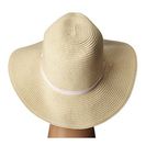 Accesorii Femei Ivanka Trump Panama with Snake Chain Hat NaturalMauve Chalk