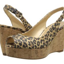 Stuart Weitzman Jean Caramel Leo Raffia