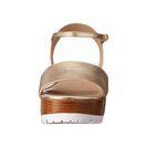 Incaltaminte Femei Diane Von Furstenberg Jessie Gold Metallic Tumbled