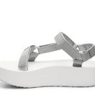 Incaltaminte Femei Teva Flatform Universal Metallic Sandal Silver