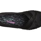 Incaltaminte Femei SKECHERS Relaxed Fit Bikers Mesh Satin Slip-On Sneaker Black