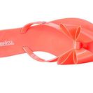 Incaltaminte Femei Melissa Shoes Harmonic Bow Neon Orange