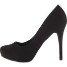 Incaltaminte Femei Michael Antonio Love Me Sue 2 Black Suede