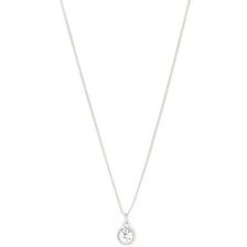 Bijuterii Femei Forever21 Rhinestone Charm Necklace Silverclear