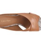 Incaltaminte Femei Calvin Klein Luce Almond Tan LeatherMuted Snake Print Leather