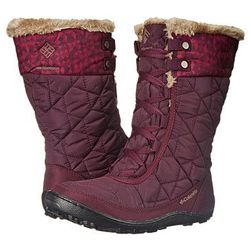 Incaltaminte Femei Columbia Minxtrade Mid II Omni-Heattrade Print Purple DahliaWet Sand