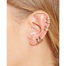 Bijuterii Femei Forever21 Cutout Ear Cuff Set Antique gold