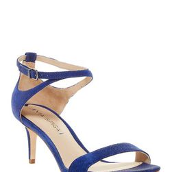 Incaltaminte Femei Via Spiga Leesa Kitten Heel Sandal LAPIS