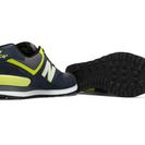 Incaltaminte Femei New Balance 574 New Balance Blue with Yellow Grey