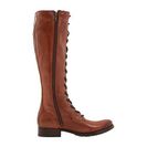 Incaltaminte Femei Frye Melissa Tall Lace Brown Leather