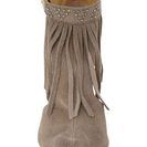Incaltaminte Femei Chinese Laundry Boho Peep Toe Bootie GREY-SUEDE