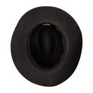 Accesorii Femei The Kooples Felt Hat with Leather Edge Black