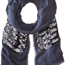 Vince Camuto Sequin Treasure Wrap Navy