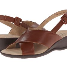 Trotters Lee Cognac Burnished Soft Kid Leather