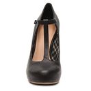Incaltaminte Femei Crown Vintage Testra Platform Pump Black Faux Leather
