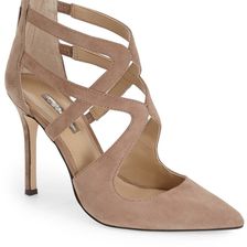 BCBGeneration Torpido Cage Pump - Wide Width Available TAUPE