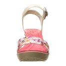 Incaltaminte Femei Crocs Leigh II Ankle Strap Graphic Wedge StuccoGold