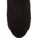 Incaltaminte Femei CheapChic Get Slit Faux Nubuck Chunky Heels Black