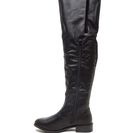 Incaltaminte Femei CheapChic Add The Trimmings Faux Leather Boots Black