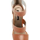 Incaltaminte Femei Michael Antonio Joxy Heel Sandal Whiskey