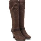 Incaltaminte Femei CheapChic Mane Event Faux Suede Riding Boots Dktaupe
