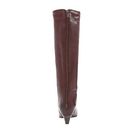 Incaltaminte Femei Frye Steffi Zip Tall Dark Brown Soft Vintage Leather