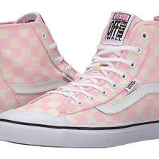 Incaltaminte Femei Vans Dazie-Hi (Checkerboard) Barely Pink