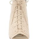 Incaltaminte Femei Sam Edelman Ennette Perforated Lace Up Bootie Women SUMMER SAND LEATHER