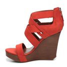 Incaltaminte Femei Matiko Stacey Wedge Sandal Coral