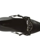 Incaltaminte Femei Just Cavalli Calf and Patent Leather Snake Pump Black