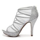 Incaltaminte Femei Kenneth Cole Unlisted Happy Hour Platform Pump Silver Metallic