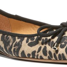 Franco Sarto Shari 2 Camel Leopard Canvas